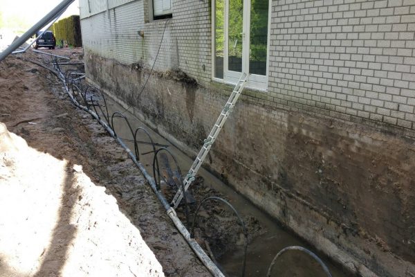 kelder waterdicht maken vanaf buitenzijde